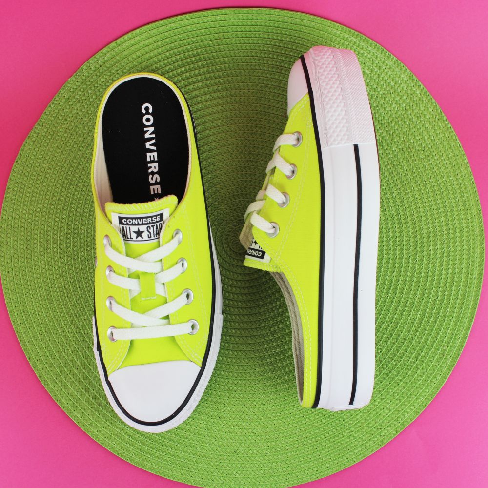 Tênis Converse Chuck Taylor All Star Mule Amarelo - EQUIPAGE