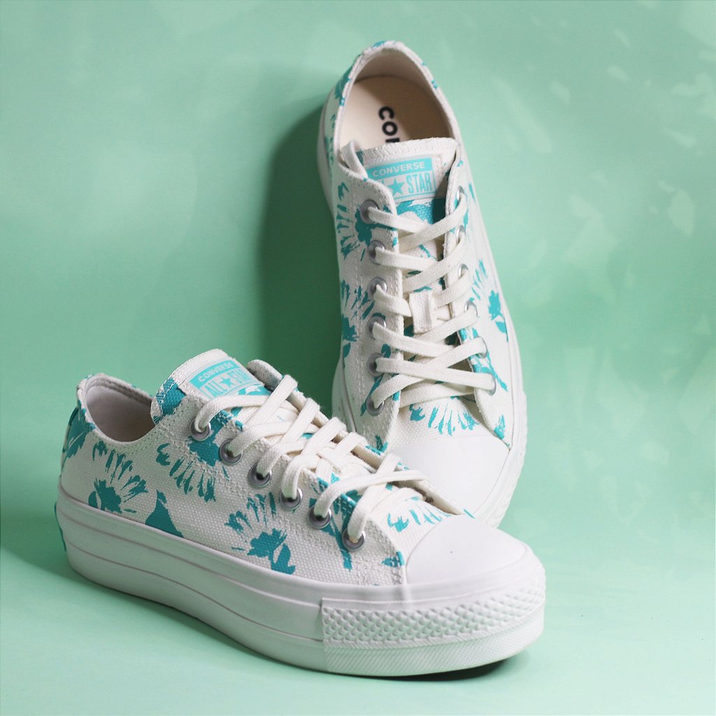 Tênis Converse Amanda All Star Plataforma Verde - EQUIPAGE