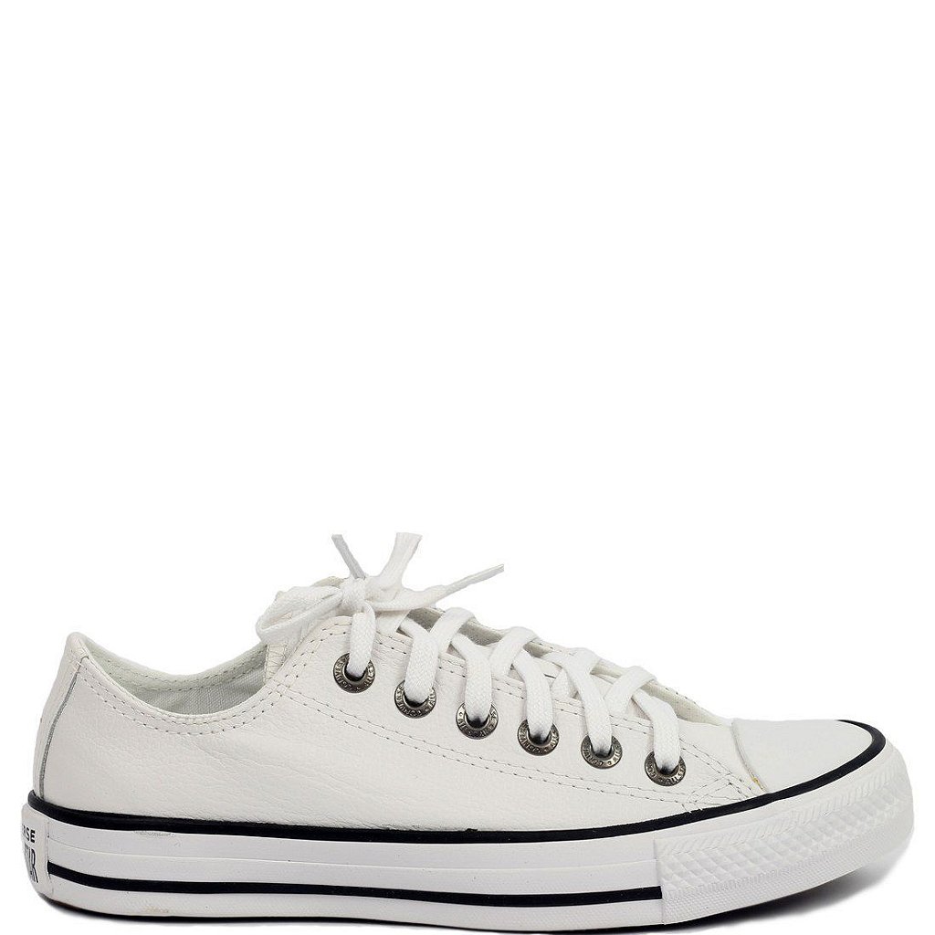 tênis all star couro european ox branco