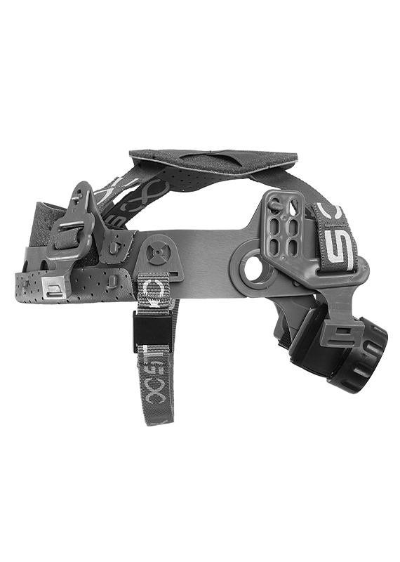 Suspensão SteelFlex Catraca CPTA56000 Cinza c/ Jugular - COPE EPIS