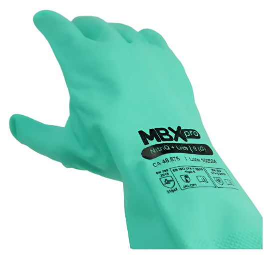 Luva Medix Nitriq+ Flocada CA 48875 - COPE EPIS