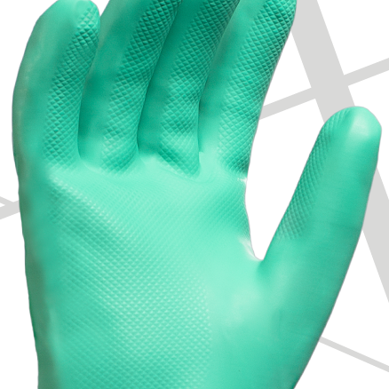 LUVA DE SEGURANÇA HANDEX HAND NITRIL LONGA 46 CM VERDE CA 48702