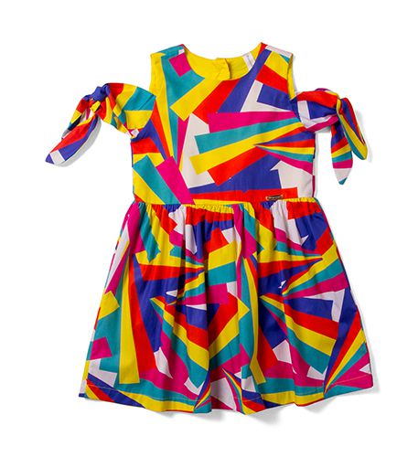 Vestido Infantil Colorido - Precoce - Bambulim Kids&Teens