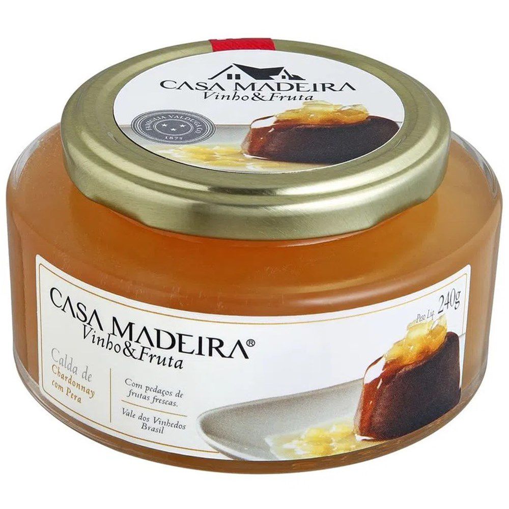 Geleia de Uva Zero Açúcar Casa Madeira 220g