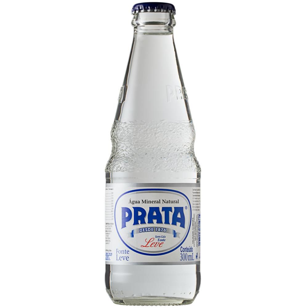 Água Mineral com Gás Vidro PRATA 300ml