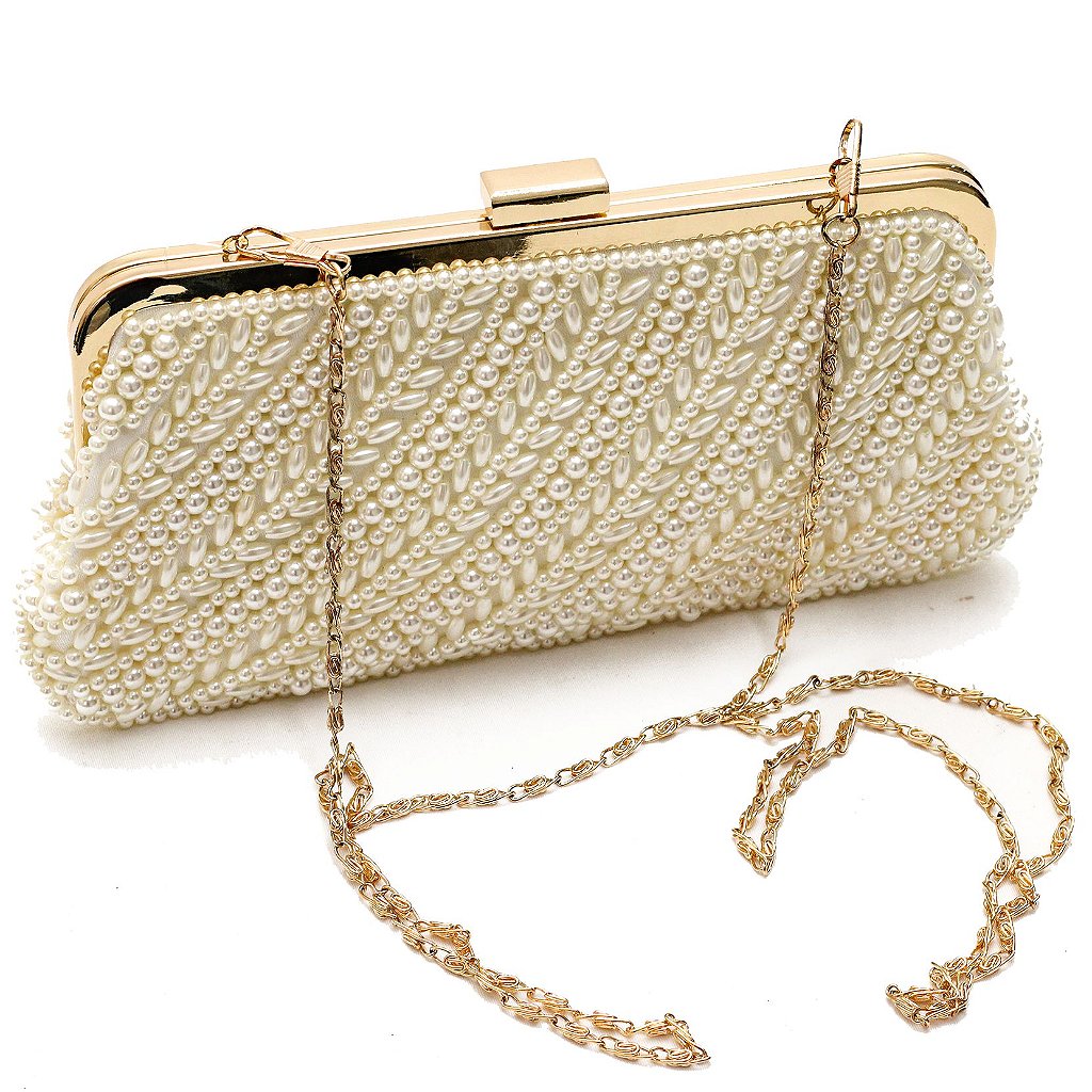 gold clutch bolsas