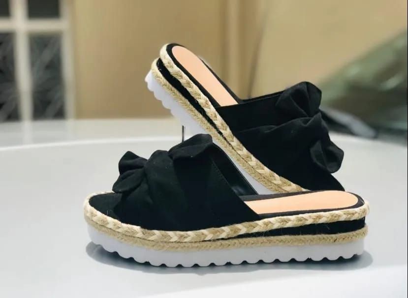 sandalia anabela 4 cm