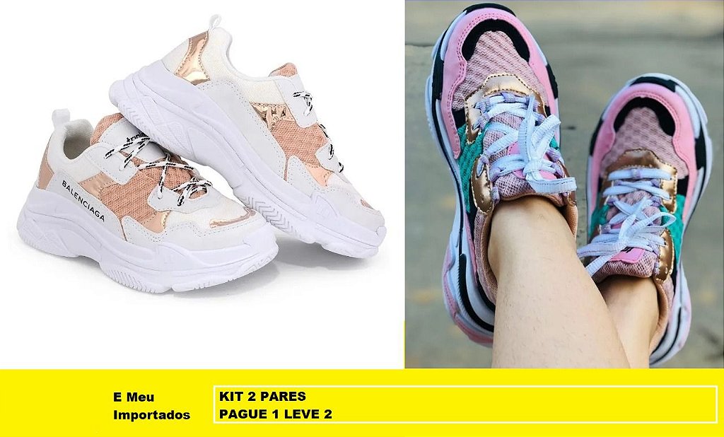 balenciaga triple s feminino