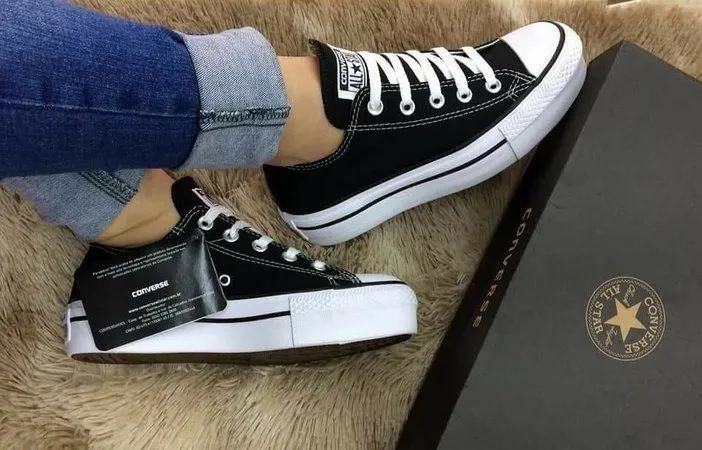 tênis all star sola alta