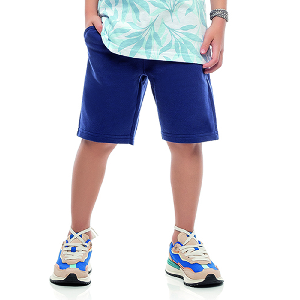 Bermuda moletinho best sale masculina