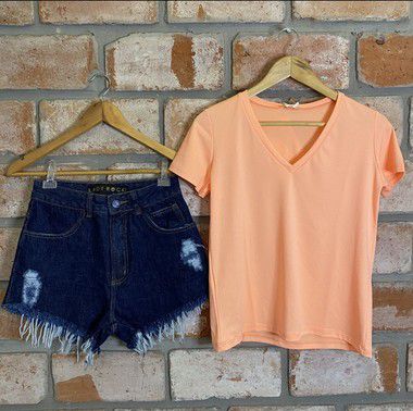 saia midi jeans lady rock