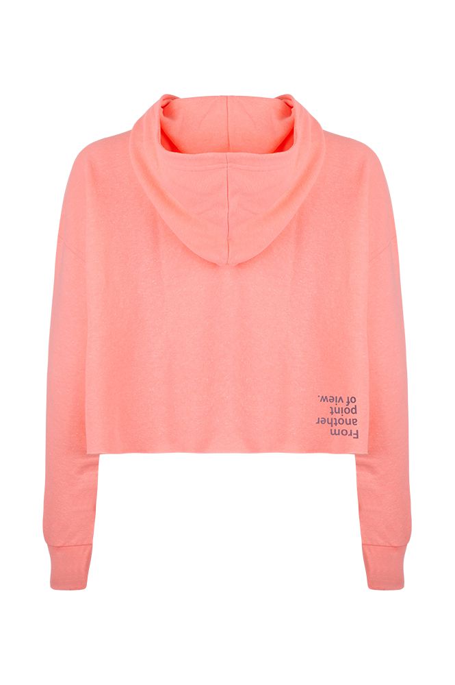 river island orange moletom com capuz