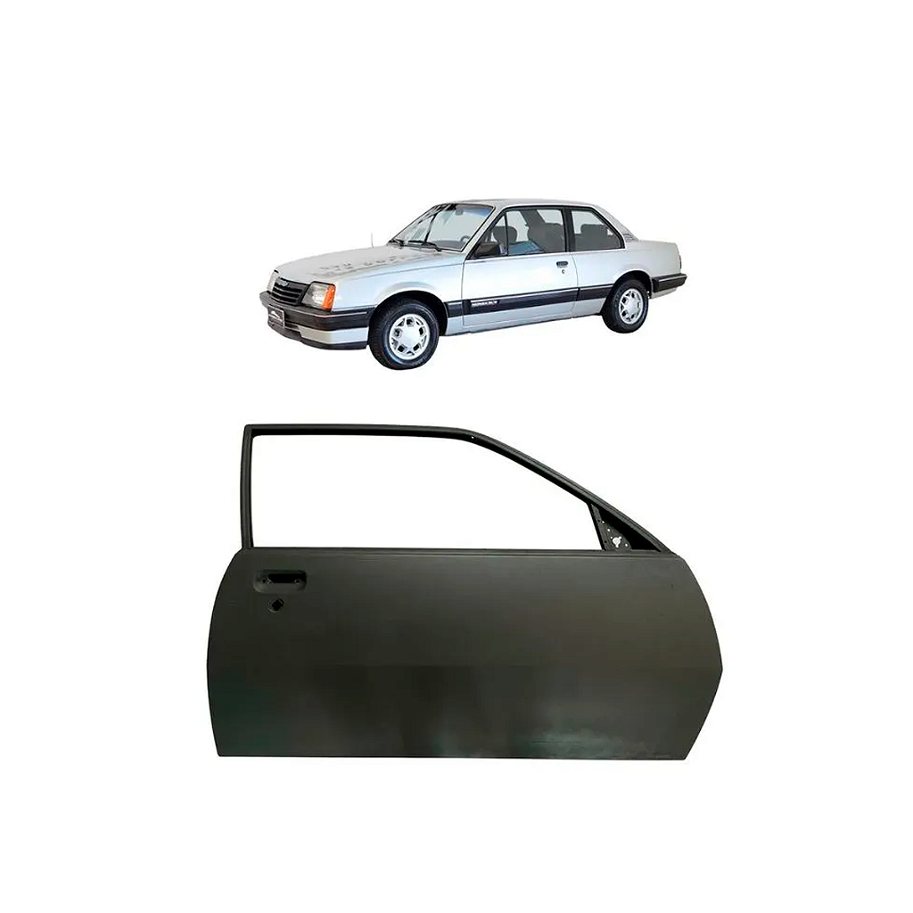 PORTA DIANTEIRA COMPLETA MONZA 1982 A 1996 2 PORTAS ORIGINAL