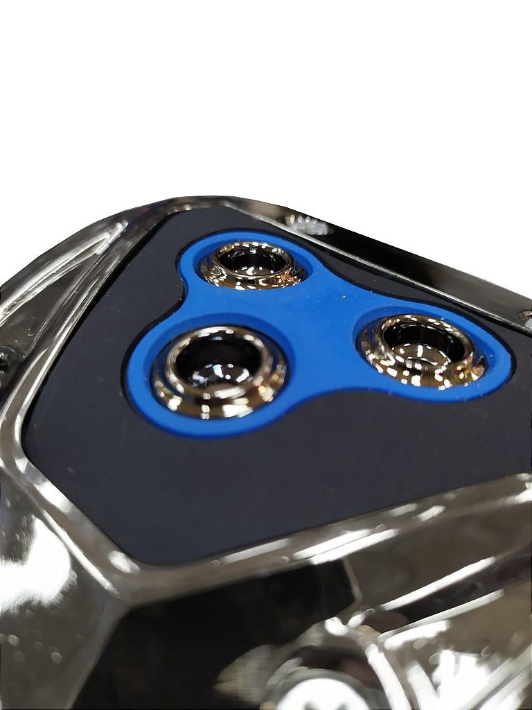 Pedaleira Esportiva Azul Yonic - FACHICAR - AUTO SHOPPING ®