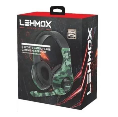 Fone Headset Gamer Headphone Profissional Lehmox Gt Barato F5 – RADARSHOP