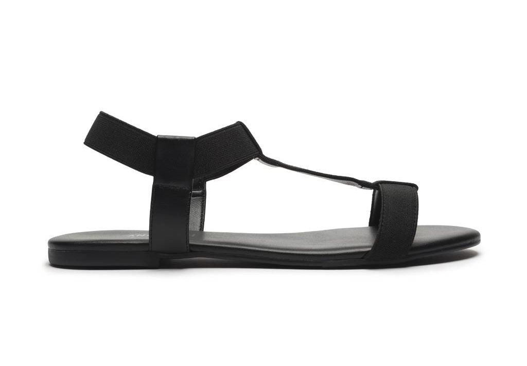 sandalia anacapri preta