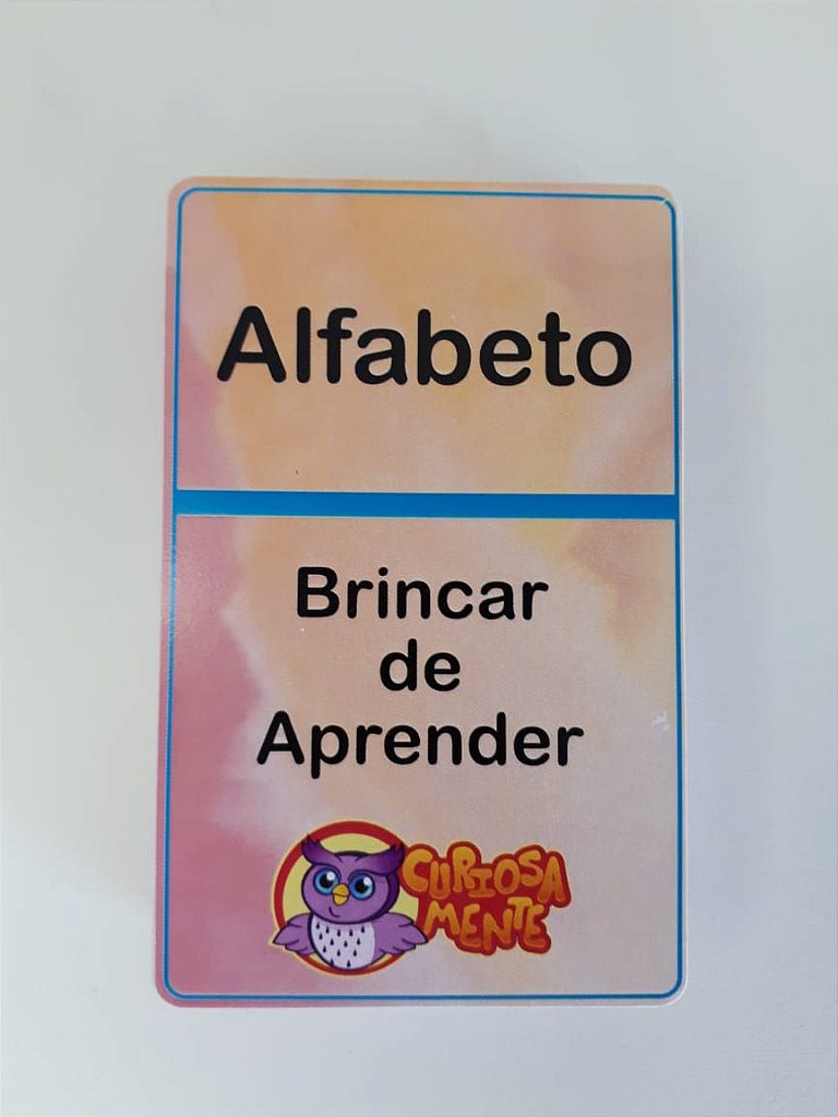 Alfabeto Brincar de Aprender - Loja Curiosa Mente