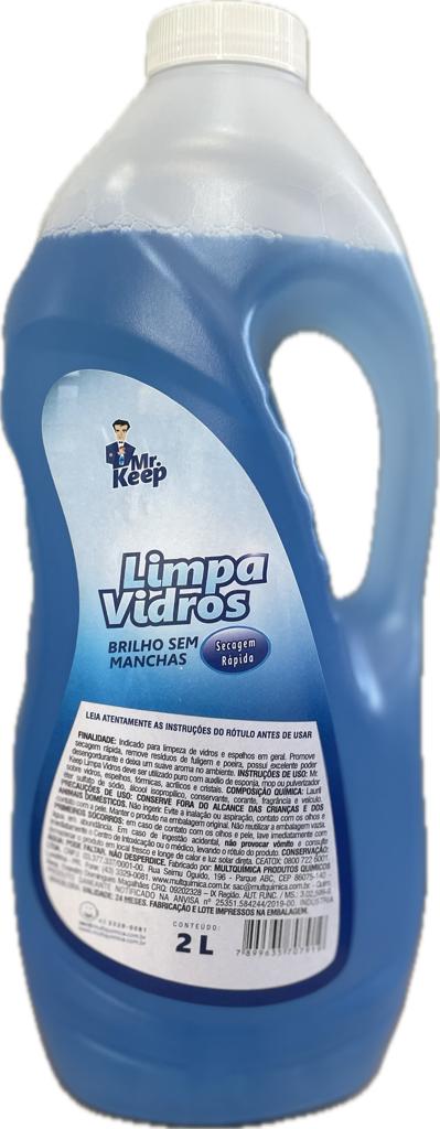 Limpa vidros profissional de 2L Mr. Keep - Canaveral Itajaí