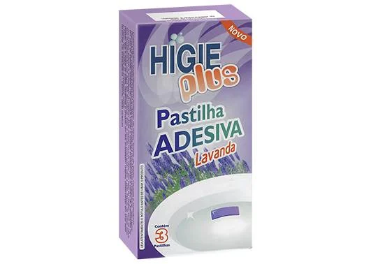 Pastilha adesiva sanitária c/ 3 Higieplus - Canaveral Itajaí