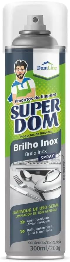 Brilho Inox Spray Domline - 300ml/200g