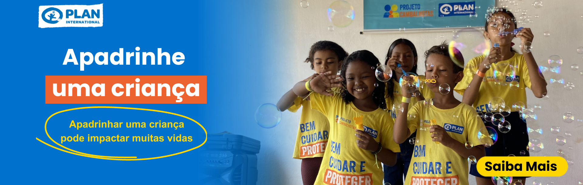 Apadrinhe uma criança