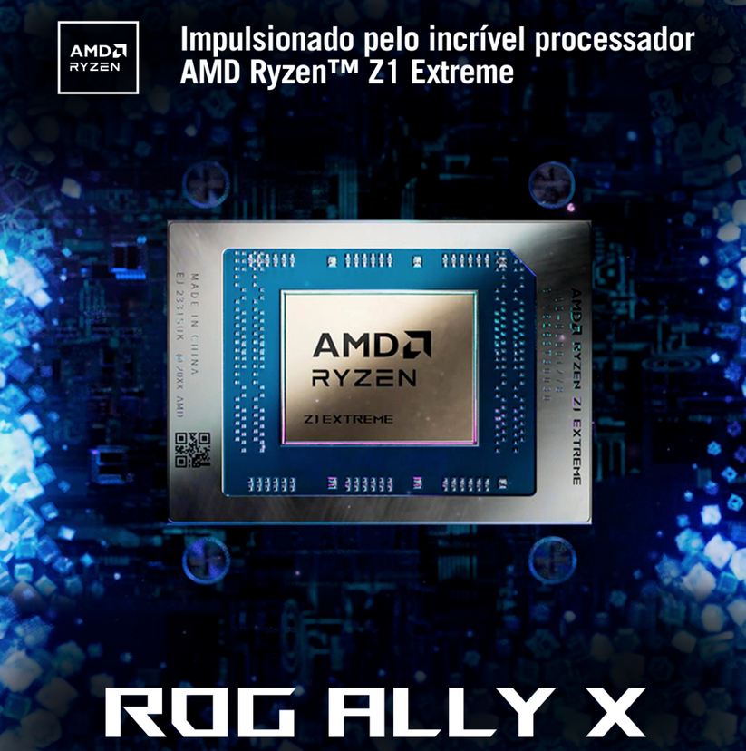 Console Portátil ROG Ally X, AMD Z1 Extreme, 24GB, 1TB SSD Console Portátil ROG Ally X, AMD Z1 Extreme, 24GB, 1TB SSD