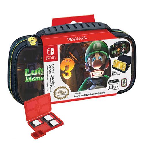 Case Deluxe Travel Case Luigis Mansion 3 Nintendo Switch Lite