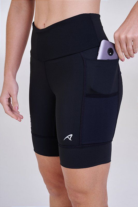 Bermuda Authen Grit Bossa 7 Bolsos - Performance para Corridas