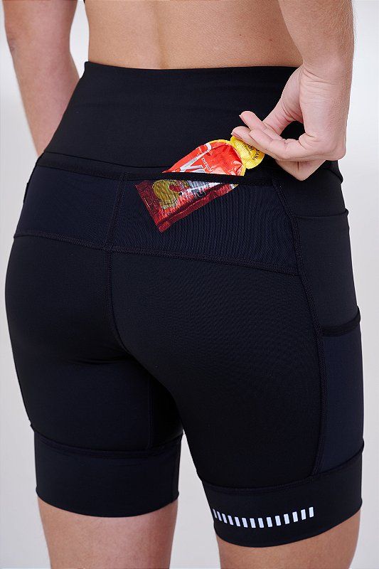 Bermuda Authen Grit Bossa 7 Bolsos - Performance para Corridas