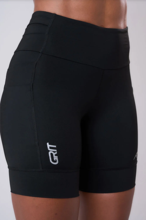 BERMUDA GRIT BOSSA 7 BOLSOS COS 360 18CM PRETO - Gurias na Corrida