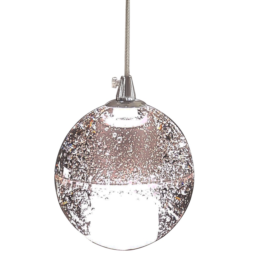 Pendente Cris Bolinha Cristal 17cm para 1 Lampada G9 Pendente Cris Bolinha Cristal 17cm para 1 Lampada G9
