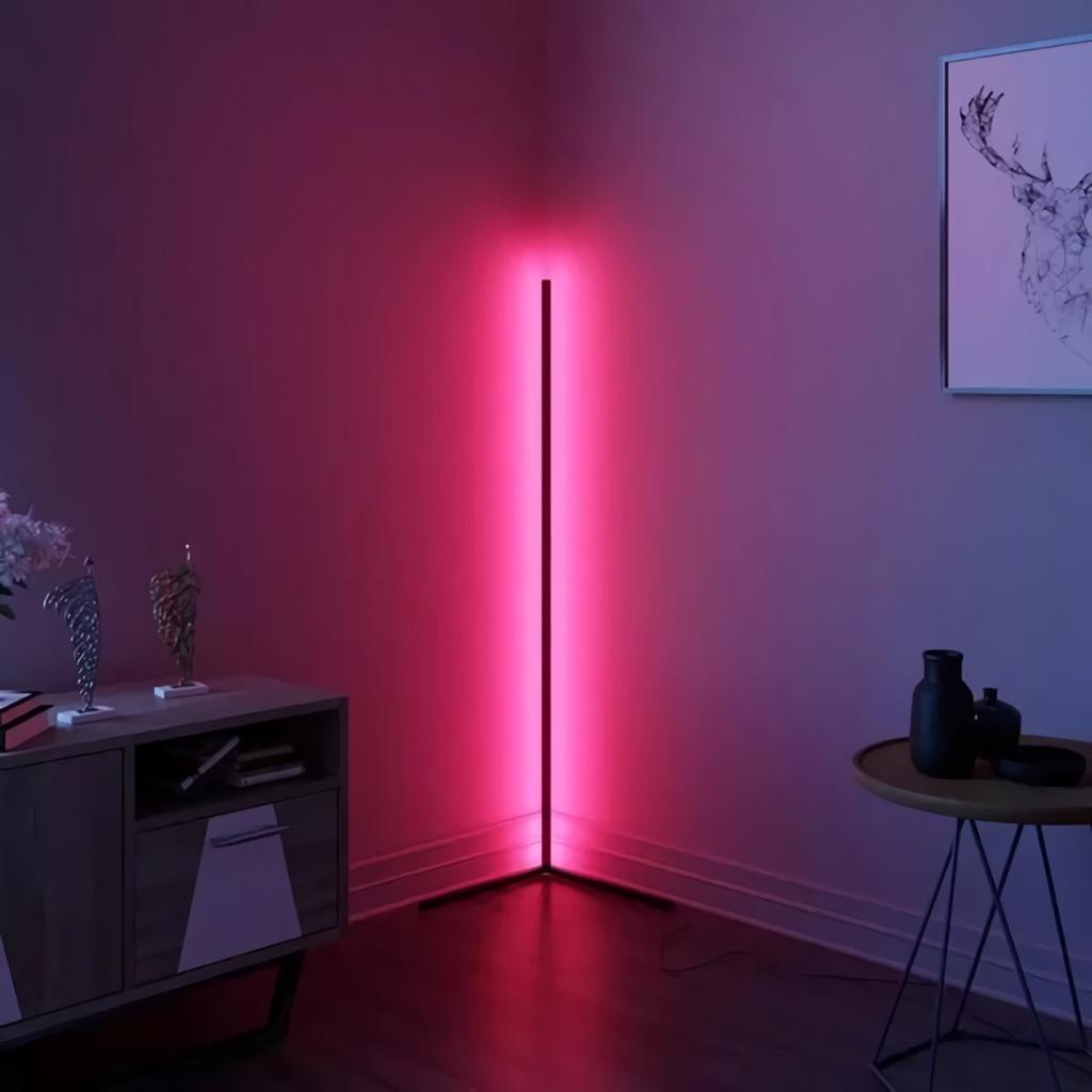 Coluna de Led Floor Light DL63 39x159cm 36w RGB 12v Bivolt