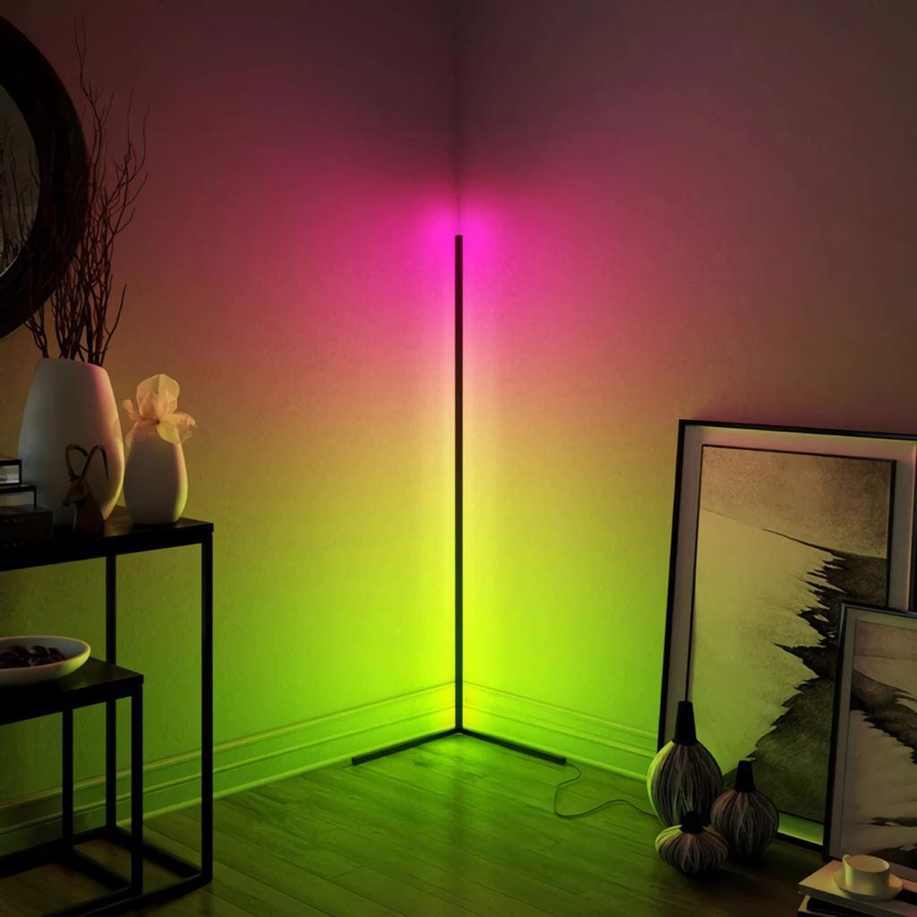 Coluna de Led Floor Light DL63 39x159cm 36w RGB 12v Bivolt