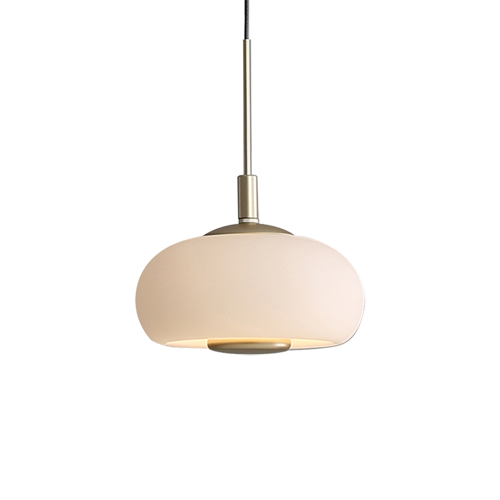 Pendente PD1898 Poche Ø16X12,3 cm Dourado com Led Integrado 7,6w