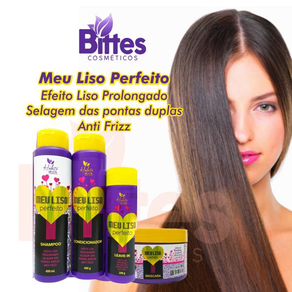 Escova para Cabelo Liso (ECL01) - Lets Make - Qualquer produto R$ 10