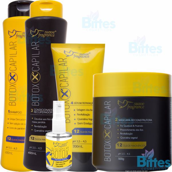 Comprar Kit B.Tox Capilar Suave Fragrance Tratamento Óleos