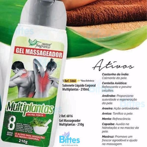 Comprar Gel Multiplantas Suave Fragrance Massageador Extra Forte
