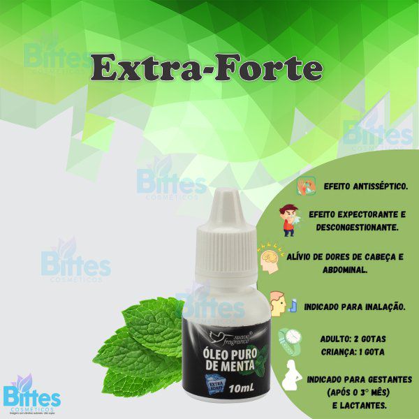 Óleo Massageador De Menta Life Promoção Original Extra Forte