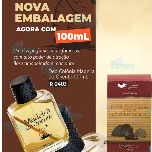 Comprar Deo Colônia Madeira do Oriente Suave Fragrance Cosméticos - Bittes  Cosmeticos