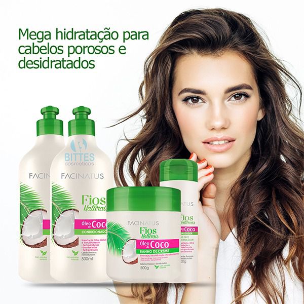 Comprar Kit Óleo de Coco Hábito Cosméticos﻿ Emoliente Capilar Atacado -  Bittes Cosmeticos