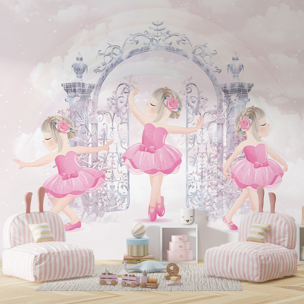Papel De Parede De Bailarina Rosa
