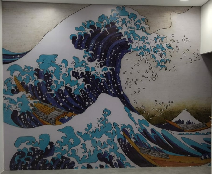La grande onda di Kanagawa - Hokusai