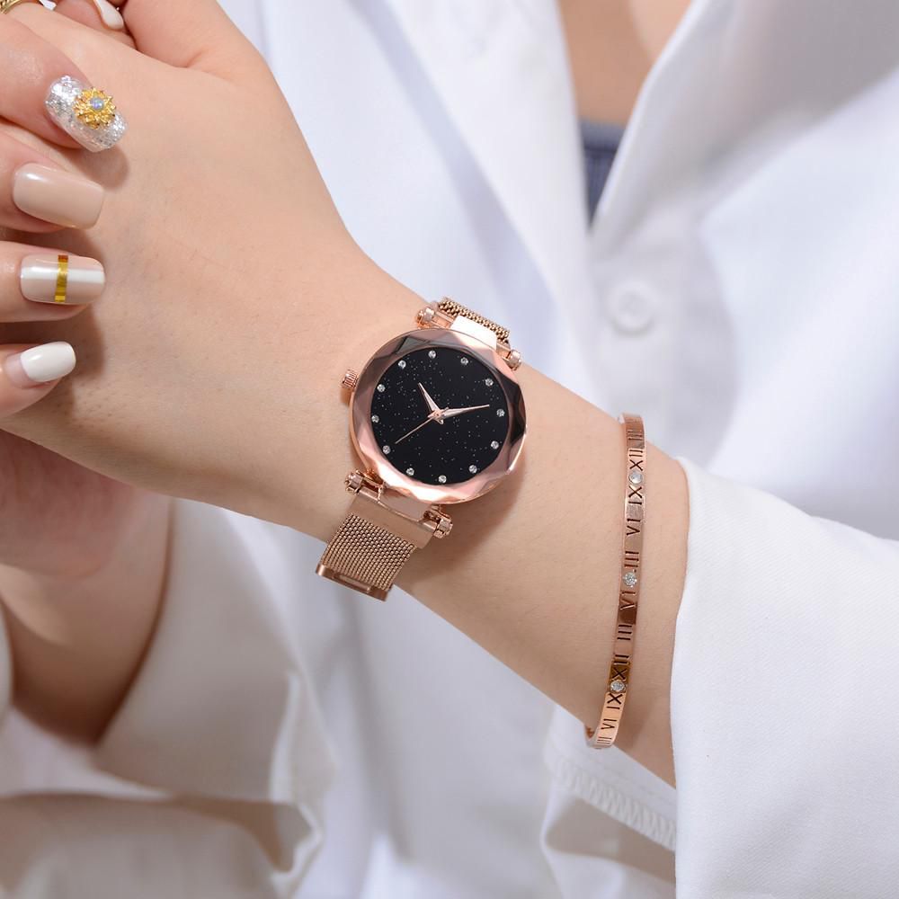 Relógio Feminino Strass Pulseira Magnética Rose Gold - Anéis - Presentes -  Cordões Masculinos - Pulseiras - Relógio Masculino - Relógio Feminino - 10x  Sem Juros - Frete Grátis