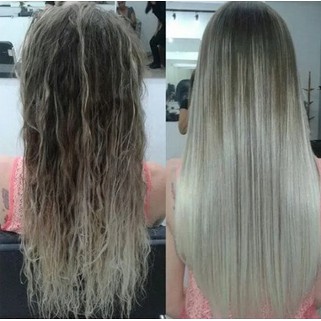 Progressiva Definitiva Blond Matizadora Orgânica Titanium Liss Alisa -  Titaniumliss