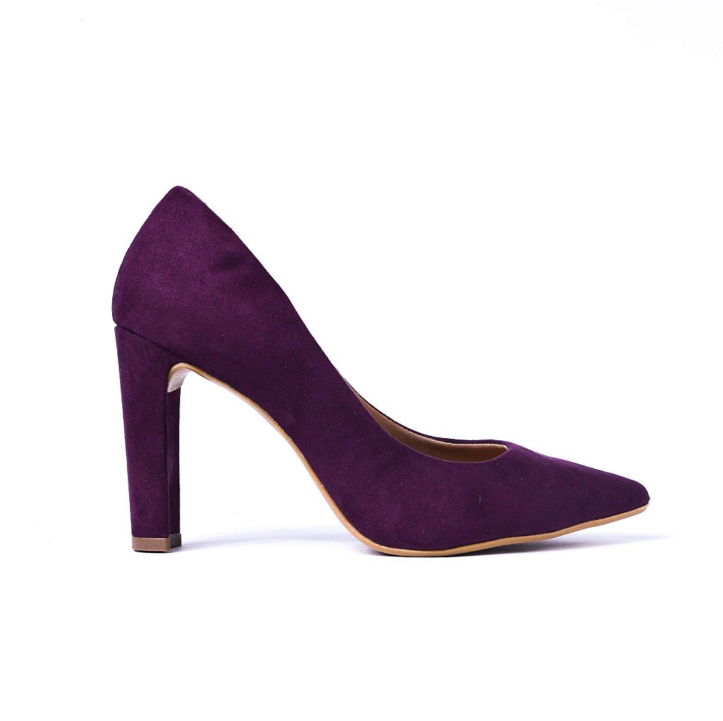 scarpin cor uva