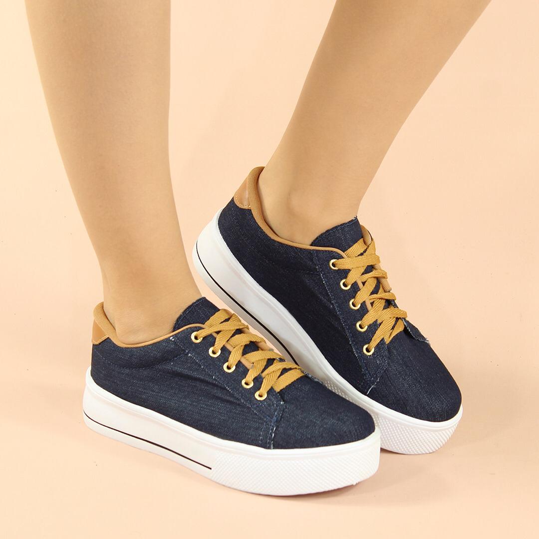 tenis feminino jeans