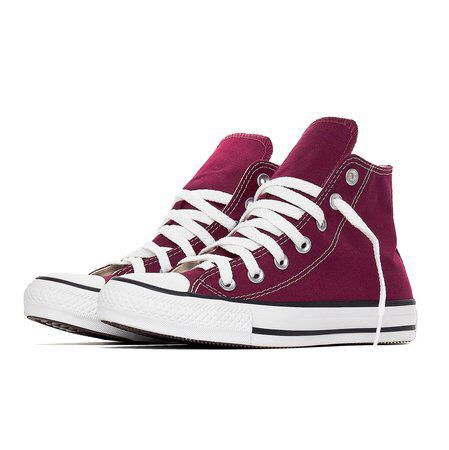 converse vinho cano alto