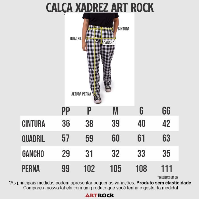 Calça Xadrez Vermelha 2.0 - Comprar em Acervo Mami