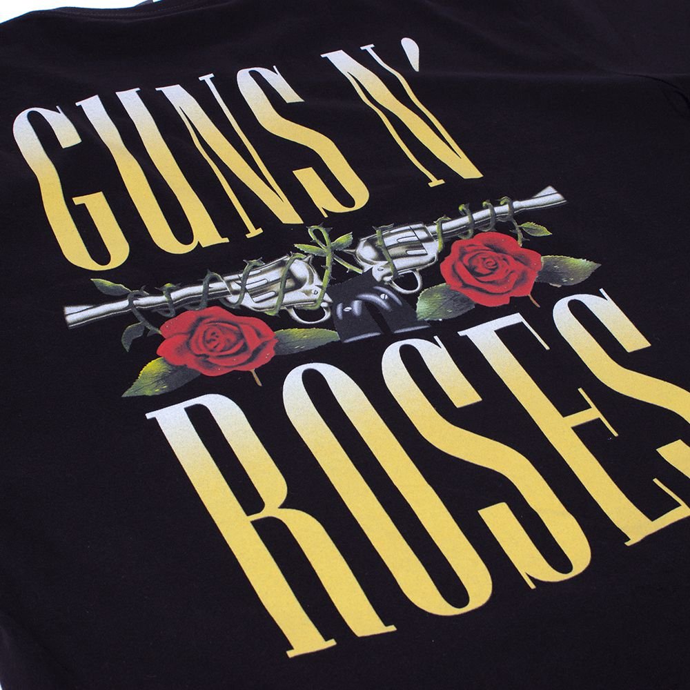Camiseta Guns N' Roses Bullet Preta Oficial - Art Rock Camisetas