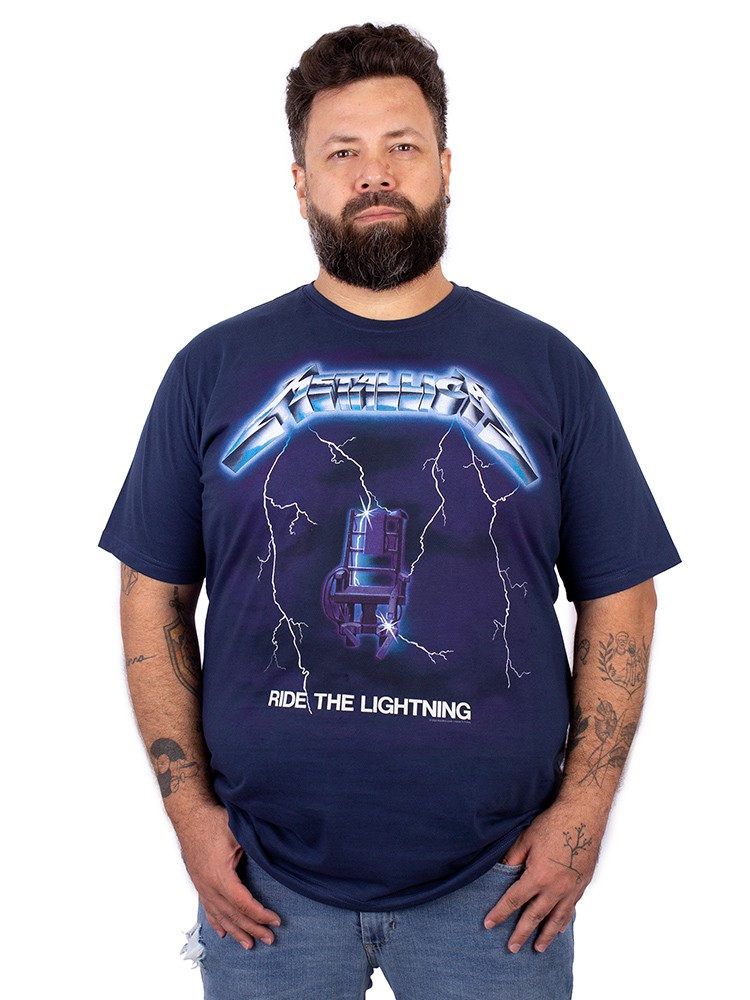 Ride the lightning camiseta hotsell